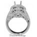 2.50 CT Tw Lady's Semi Mount Engagement Ring In 14 K